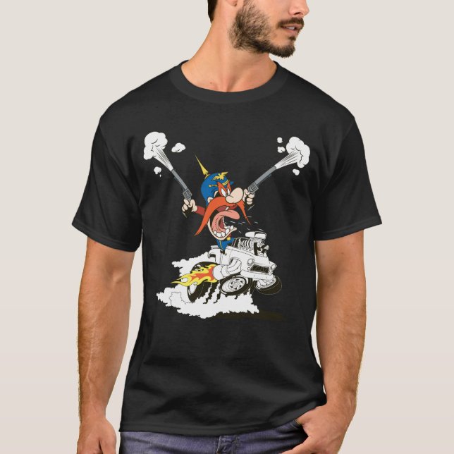 Yosemite Sam Road Rage Tee Shirt (Framsida)