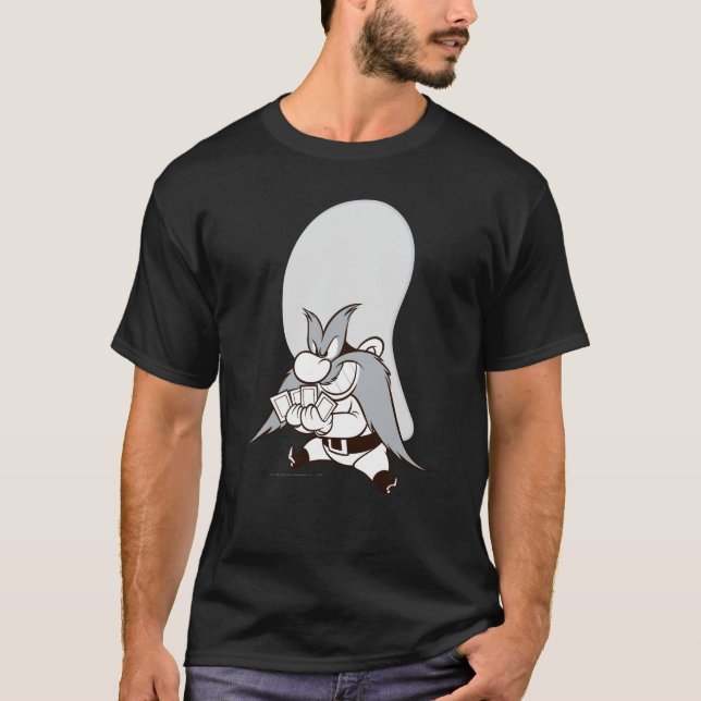 Yosemite Sam spelkort T-shirt (Framsida)