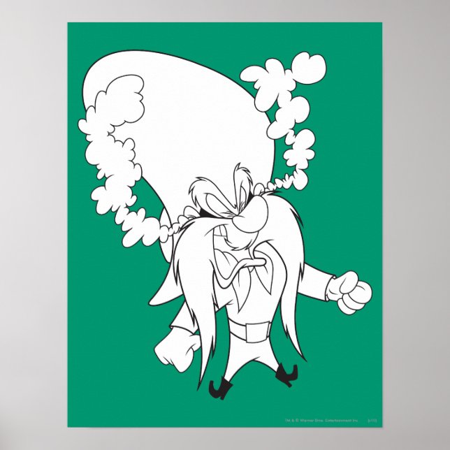 Yosemite Sam Steaming Mad Poster (Framsidan)