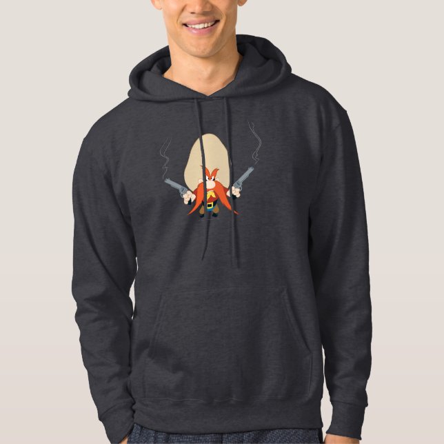 Yosemite Sam Tillbaka av Sweatshirt (Framsida)