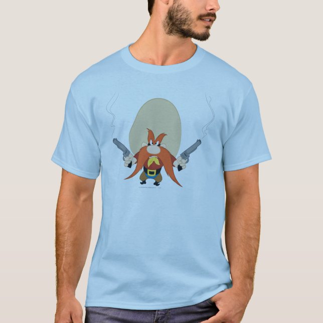 Yosemite Sam Tillbaka av T-shirt (Framsida)