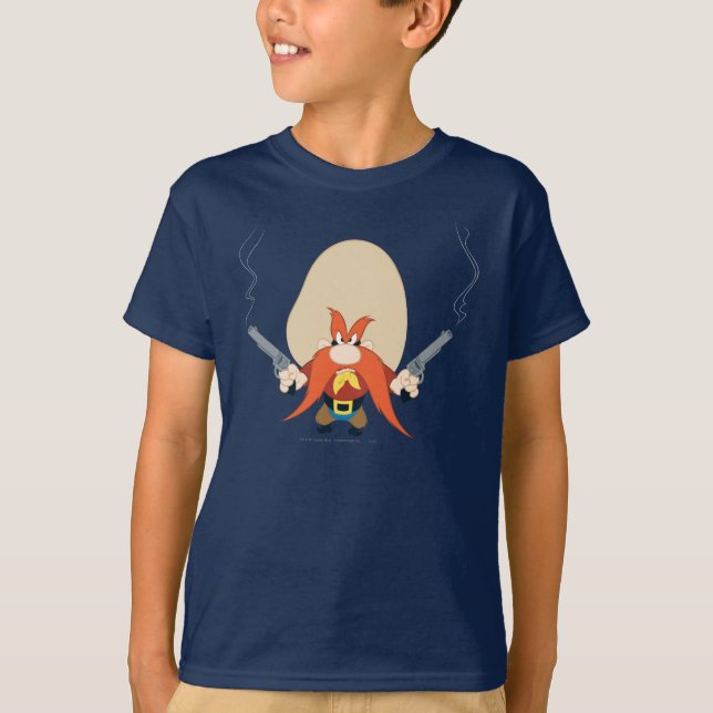 Yosemite Sam Tillbaka av Tee Shirt (Framsida)