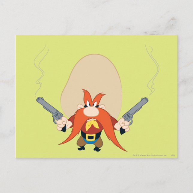 Yosemite Sam Tillbaka av Vykort (Framsida)