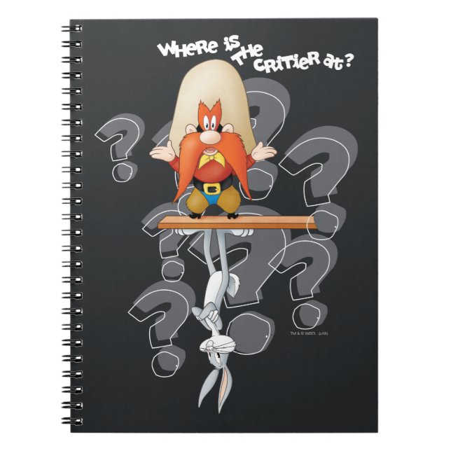 Yosemite Sam Tittar för "Critter" KRYP BUNNY™ Anteckningsbok (Framsidan)