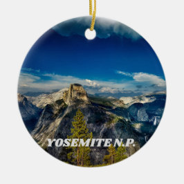 Yosemite Scenia jul Ornament