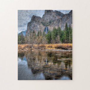 Yosemite sceniska nedgångar pussel