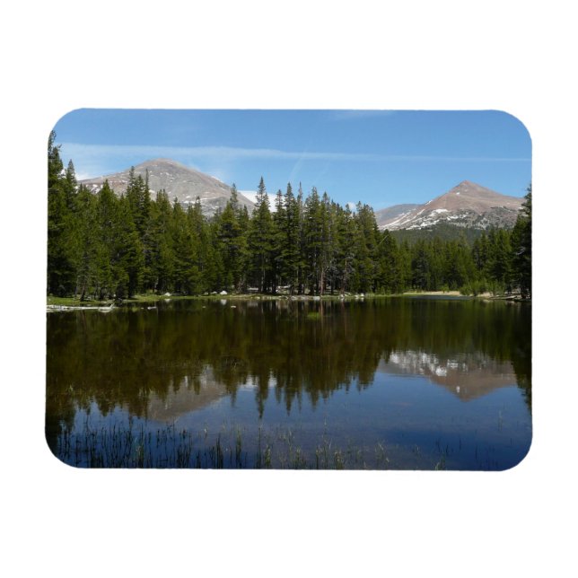 Yosemite sjö reflexion magnet (Horisontell)