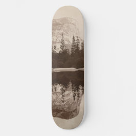 Yosemite - Spegel Sjö - nationalparken Mini Skateboard Bräda 18,5 Cm
