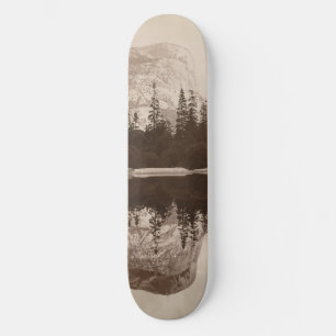 Yosemite - Spegel Sjö - nationalparken Mini Skateboard Bräda 18,5 Cm