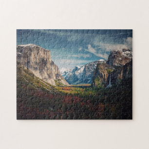 Yosemite Tunnel View Travel Photo California Pussel