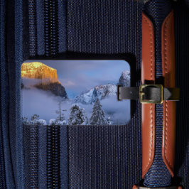 Yosemite Tunnel View Vinterundrets solnedgång Bagagebricka