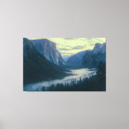 Yosemite-tunnelvy Canvastryck