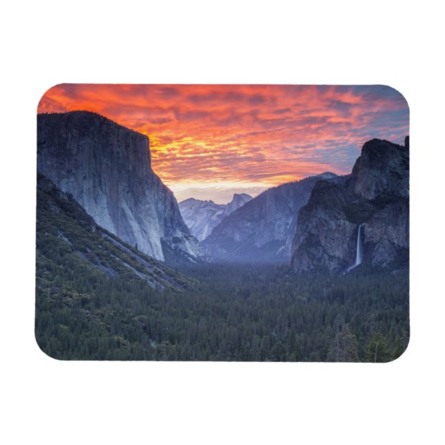 Yosemite-tunnelvy Magnet (Horisontell)