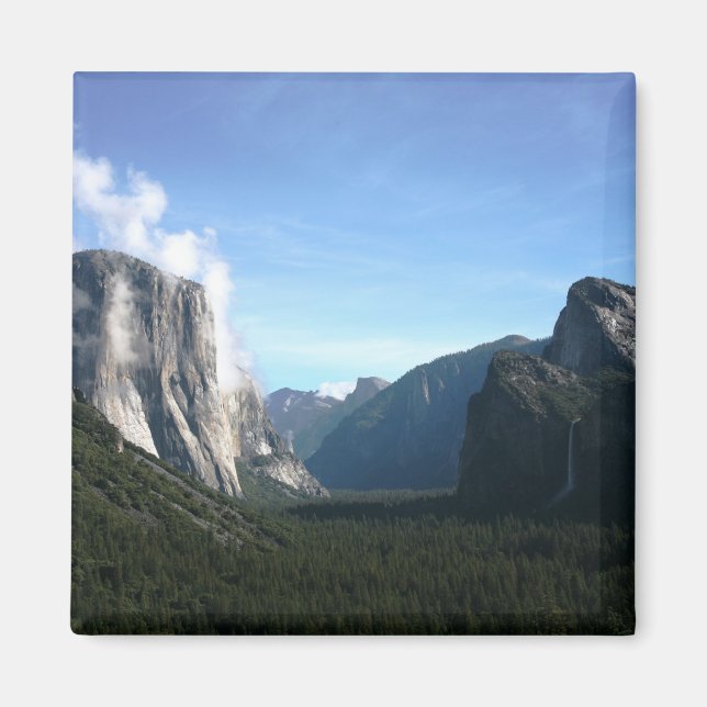 Yosemite-tunnelvy Magnet (Framsidan)