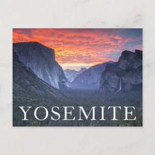 Yosemite-tunnelvy Vykort