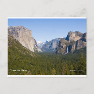 Yosemite Valley April California Products Vykort