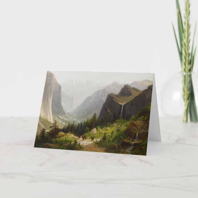 Yosemite Valley, CA | Frederick Ferdinand Schafer Kort (Framsida)