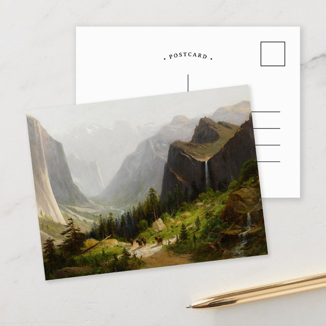Yosemite Valley, CA | Frederick Ferdinand Schafer Vykort (Skapare uppladdad)