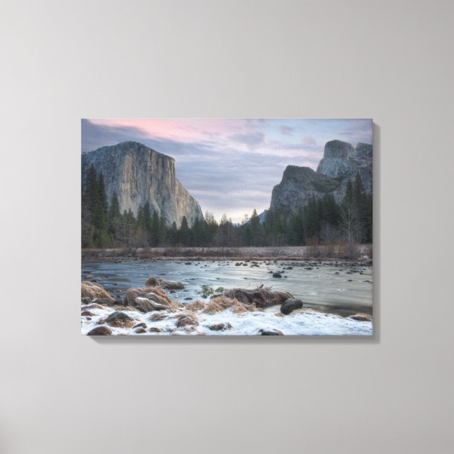 Yosemite Valley Canvastryck (Framsida)