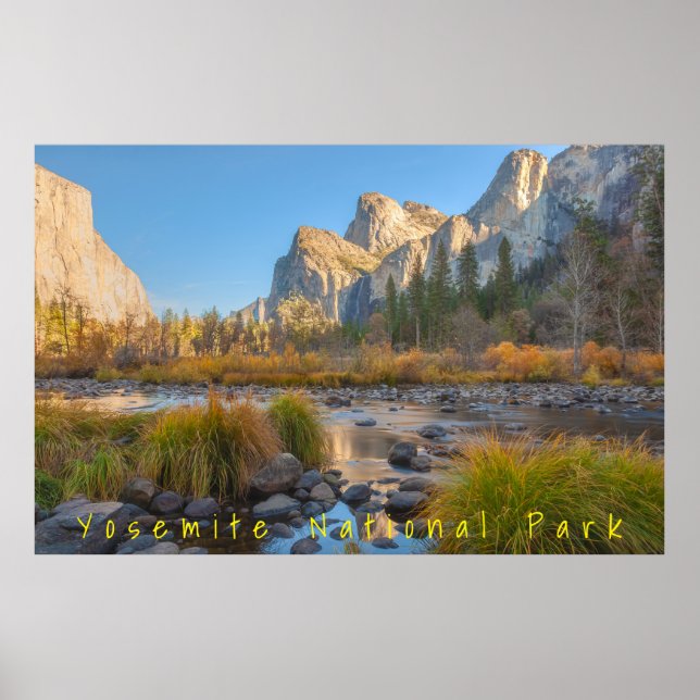 Yosemite Valley Evening Poster (Framsidan)