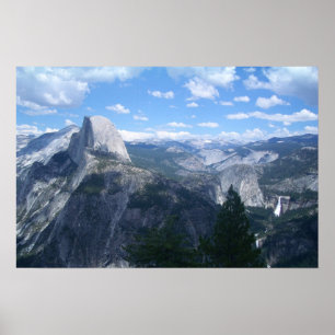 Yosemite Valley från Glacier Point Poster