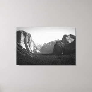 Yosemite Valley från tunnelvyn Canvastryck
