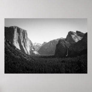 Yosemite Valley från tunnelvyn Poster