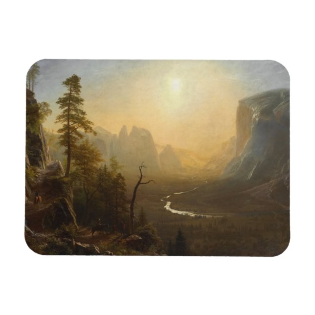 Yosemite Valley, Glacier Point Trail Magnet (Horisontell)