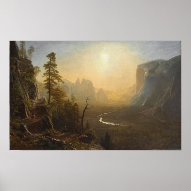 Yosemite Valley, Glacier Point Trail Poster (Framsidan)