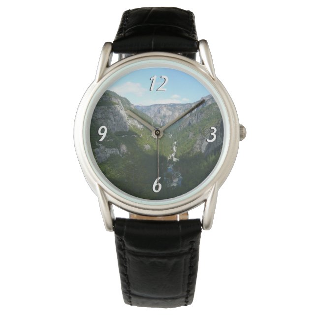 Yosemite Valley i nationalparken Yosemite Armbandsur (Framsida)