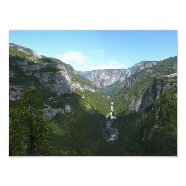 Yosemite Valley i nationalparken Yosemite Fototryck (Framsidan)