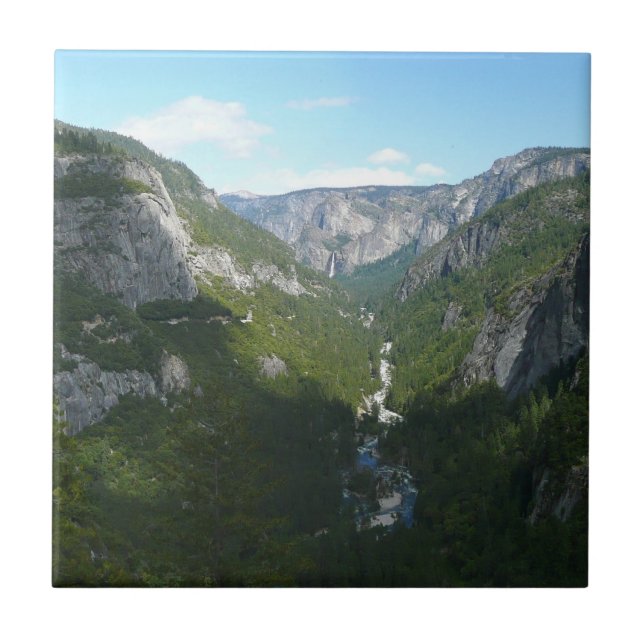 Yosemite Valley i nationalparken Yosemite Kakelplatta (Framsidan)