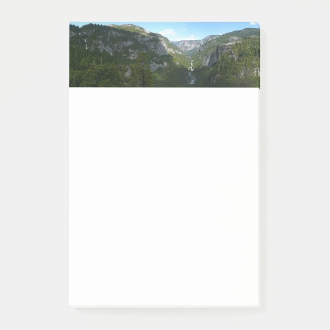 Yosemite Valley i Yosemite National Park Post-it Block (Framsida)