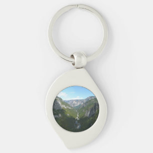Yosemite Valley i Yosemite National Park Swirl Silverfärgad Nyckelring