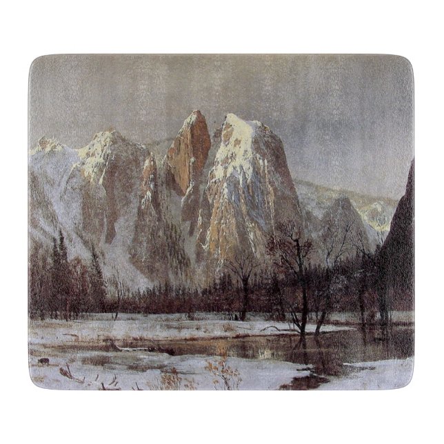 Yosemite Valley, Kalifornien (Cathedral Sten) (Framsidan)
