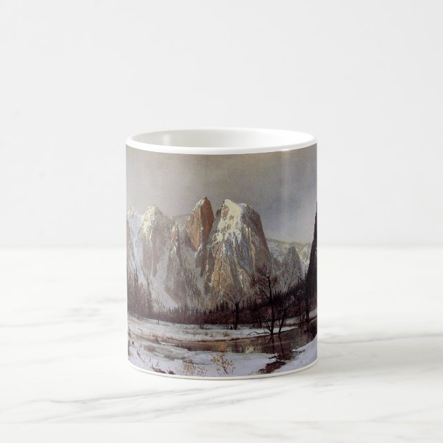 Yosemite Valley, Kalifornien (Cathedral Sten) Kaffemugg (Center)