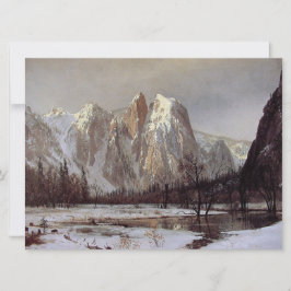 Yosemite Valley, Kalifornien (Cathedral Sten) Kort