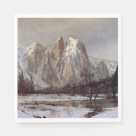 Yosemite Valley, Kalifornien (Cathedral Sten) Pappersservett