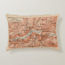  Yosemite Valley Karta 