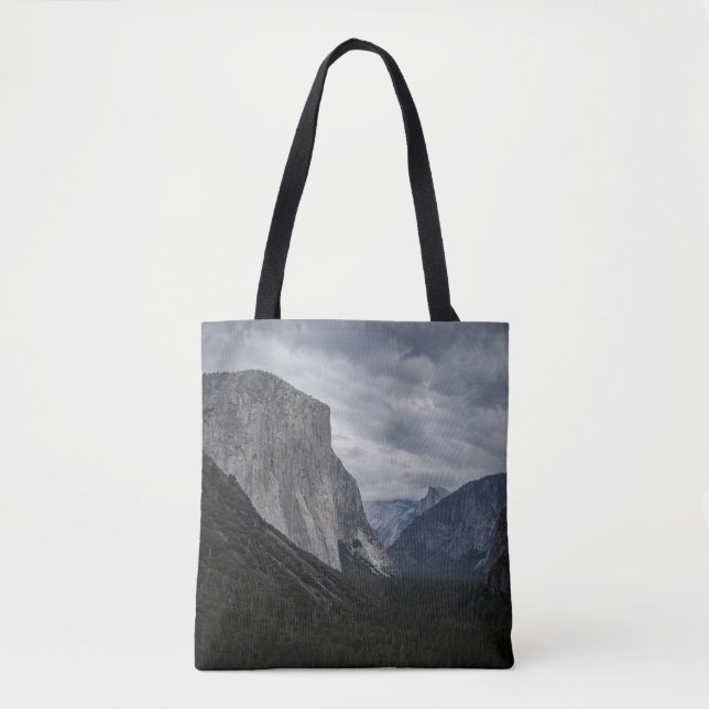Yosemite Valley och El Capitan - Landskapsfoto Tygkasse (Framsida)