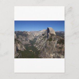 Yosemite Valley och halv dome från Glacier Point Vykort