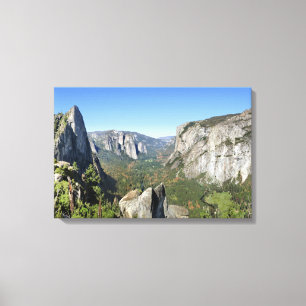 Yosemite Valley Panorama 2 - Yosemite Canvastryck