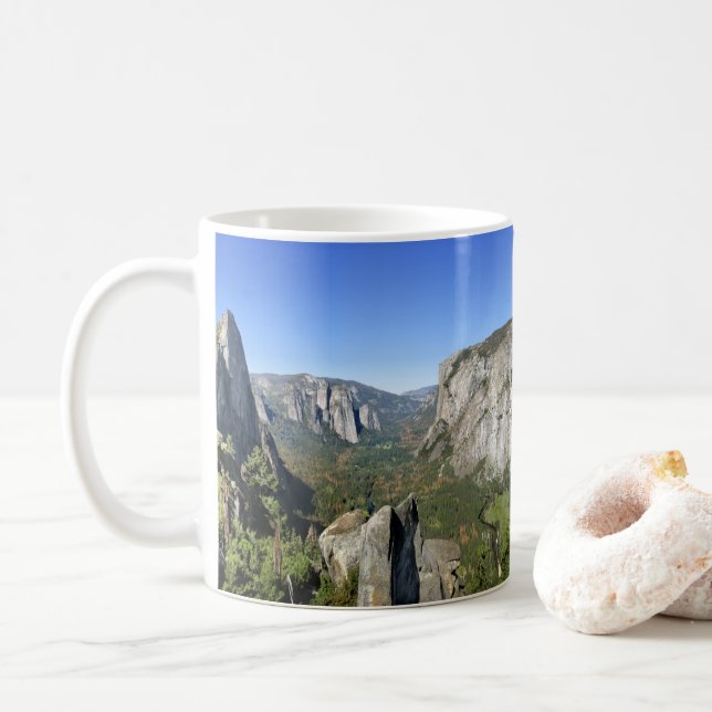 Yosemite Valley Panorama 3 - Yosemite Kaffemugg (Med munk)