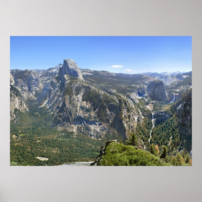 Yosemite Valley Panorama - Yosemite Poster (Framsidan)