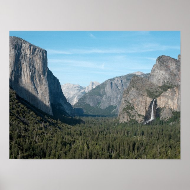 Yosemite Valley Print,  Poster Paper (Semi-Gloss) (Framsidan)