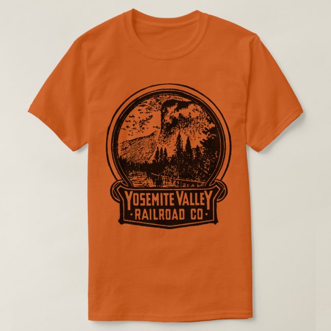 Yosemite Valley Railroad Co T Shirt (Design framsida)