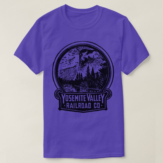 Yosemite Valley Railroad Co T Shirt (Design framsida)