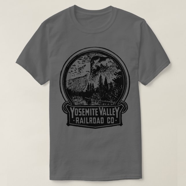 Yosemite Valley Railroad Co T Shirt (Design framsida)
