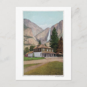 Yosemite Valley Store och Post Office Vykort