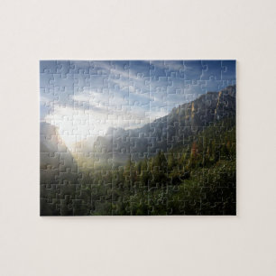 Yosemite Valley Sunrise från inspirationspunkt Pussel